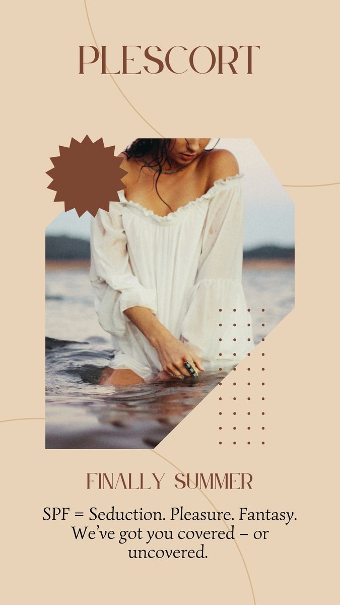 Seduction. Pleasure. Fantasy.
Our kind of SPF – and yes, it’s waterproof. ☀️