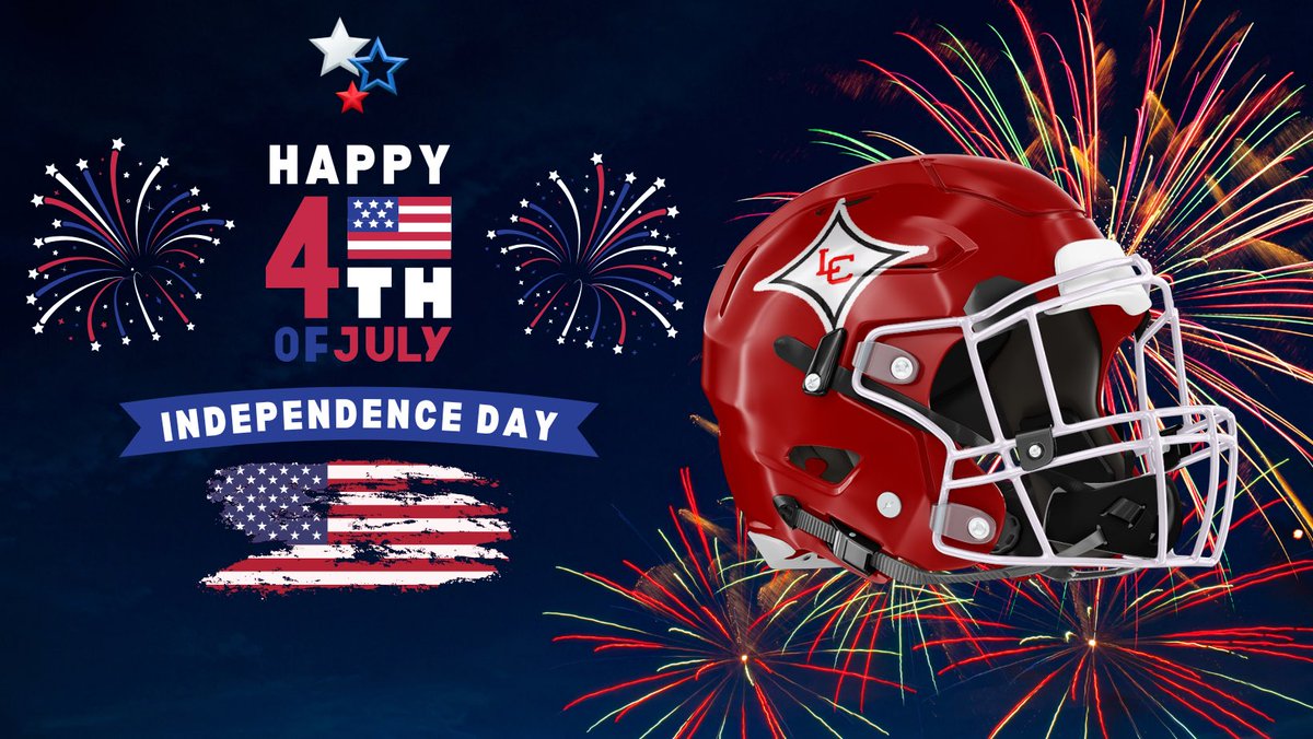 Happy Independence Day from Lincoln County Football!