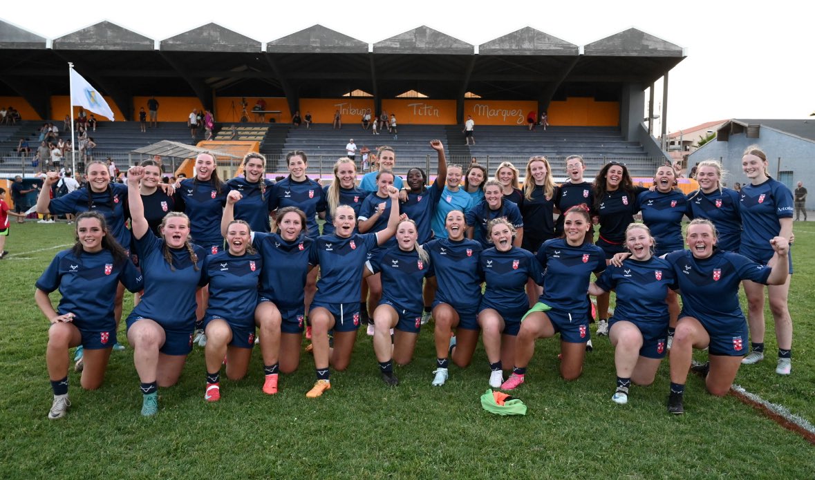 conormeese's tweet image. 🏴󠁧󠁢󠁥󠁮󠁧󠁿🏉@England_RL @LouCollDiSE girls bringing home the victory against @DeessesCat in the south of France 🇫🇷