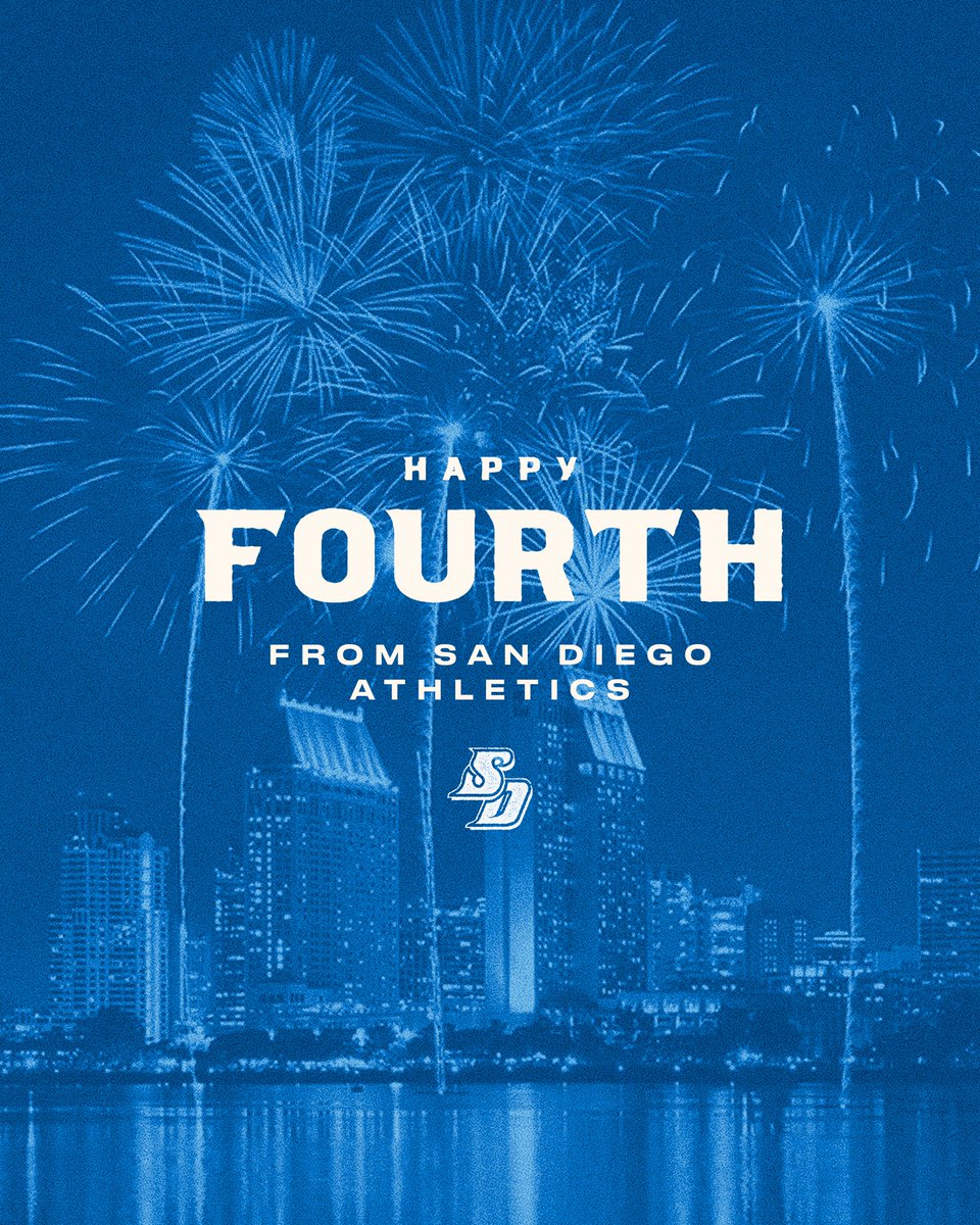 From our USD Athletics Family to yours, Happy Fourth of July! 🇺🇸 

#GoToreros