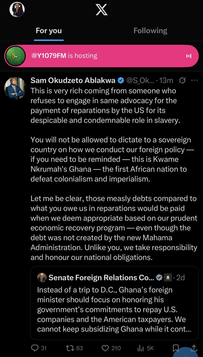 Ablakwa! Boot for Boot oh with the US Senate 😅