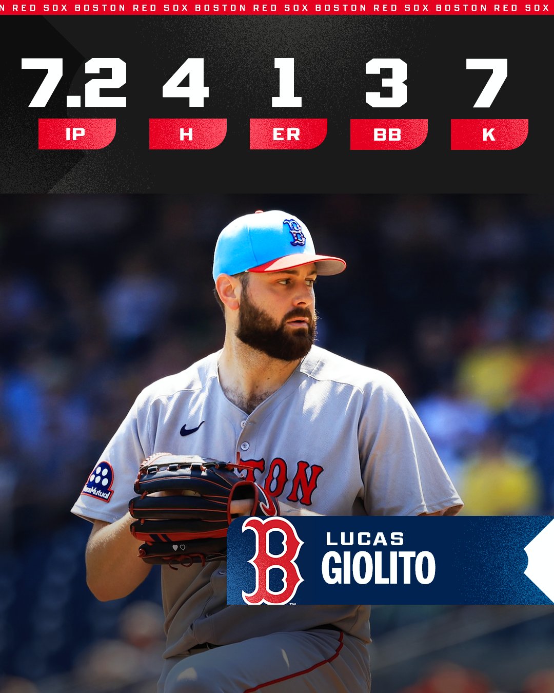 MLB on X: "Lucas Giolito's past 5 starts 😳: 32.2 IP 0.83 ERA 31 K  https://t.co/zGX0ggu7h3" / X