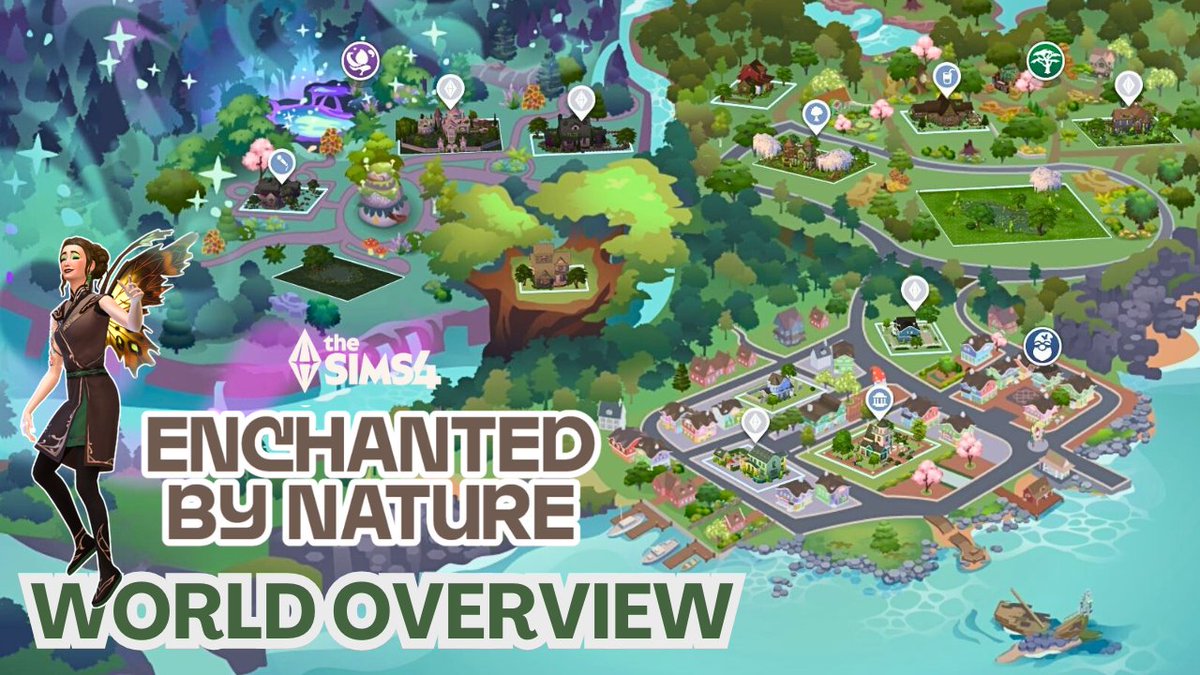 Ninnster00's tweet photo. I've taken a look at the new world of Innisgreen in #TheSims4EnchantedByNature 🌱💚

Check it out here: https://t.co/jTHJb5h2tx

#Ad #EAPartner #TheSims4 https://t.co/iMptE8b34Q