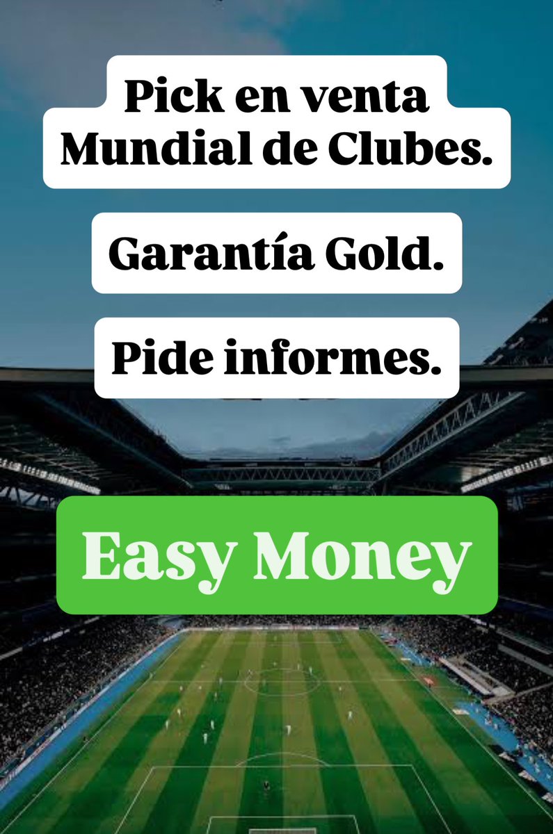 Si se pierde, te regalo el resto año de puros picks.