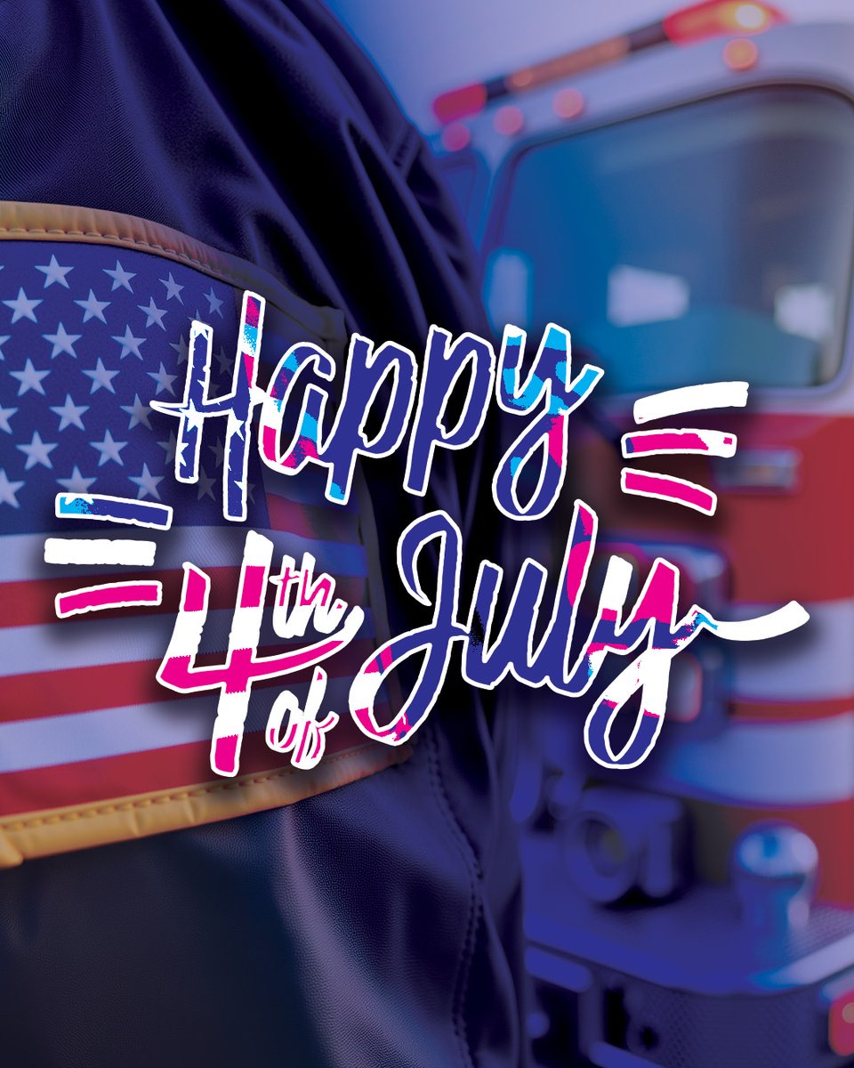 Happy #FourthofJuly! While we celebrate with family and friends, let’s take a minute to thank our first responders who keep our communities safe today and every day! 🎆

#July4th #IndependenceDay