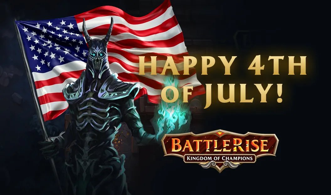 BattleRiseGame's tweet image. Happy 4th of July
No excuse to stop grinding...