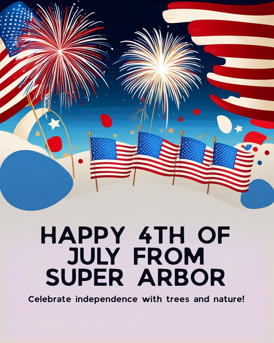 Wishing you a joyful 4th of July from all of us at Super Arbor! 
Use code: Happy4th at checkout.