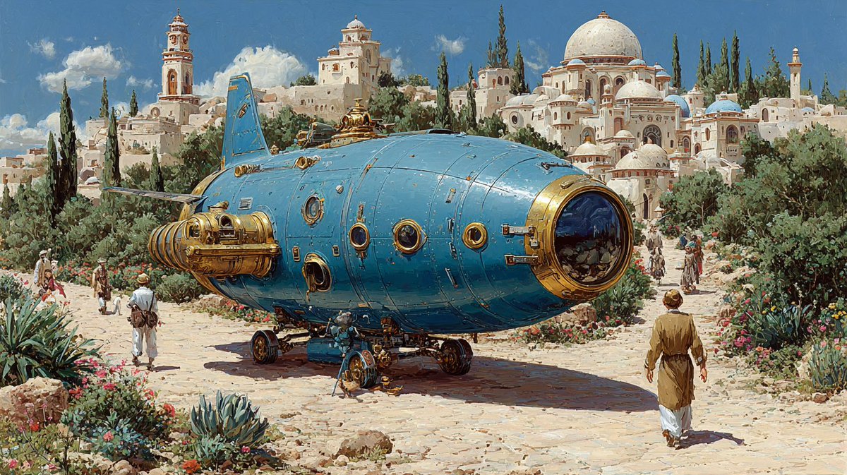 QT Retro Fantasy
Steampunk meets ancient streets. 🔧🏛️