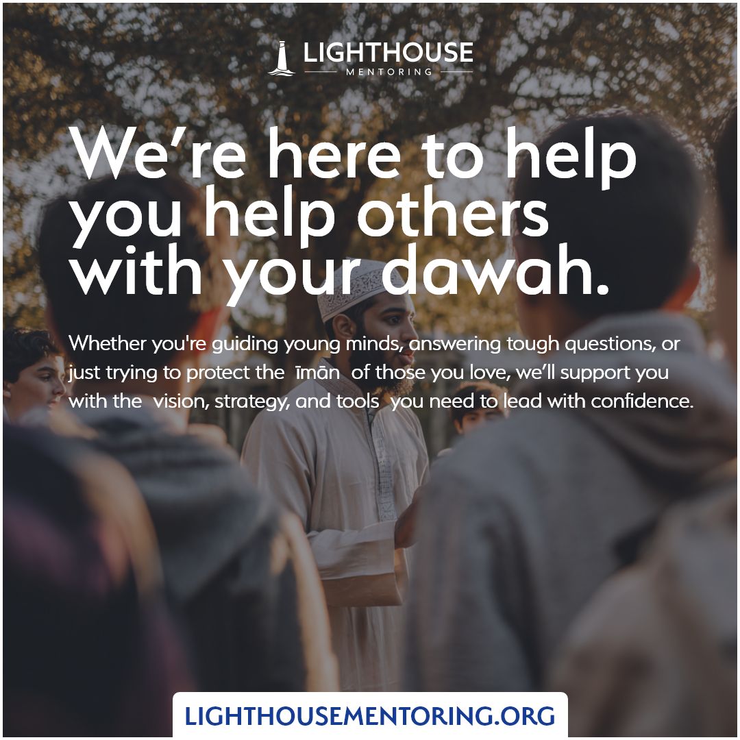 🤝 We’re here to help you help others with your da’wah.

Whether you’re guiding young minds, answering tough questions, or protecting the īmān of those you love—we’ll support you with the vision, strategy, and tools to lead with confidence.

Book a free session and speak to one