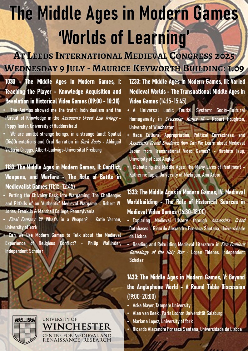 The Middle Ages in Modern Games tweet media