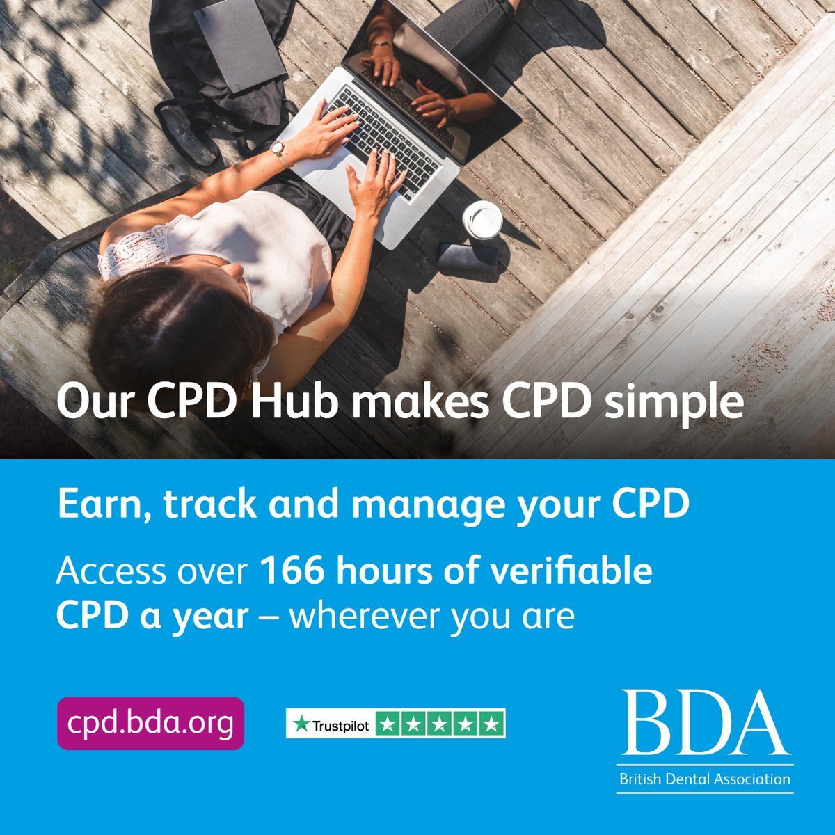 BDA (@thebda) on Twitter photo Our CPD Hub makes CPD simple.
Earn it. Track it. Manage it. cpd.bda.org/totara/dashboa… Our CPD Hub makes CPD simple.
Earn it. Track it. Manage it. cpd.bda.org/totara/dashboa…