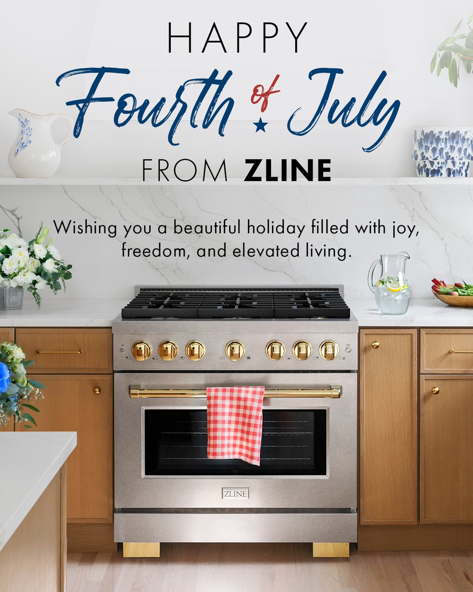 Happy 4th of July from ZLINE ❤️🤍💙