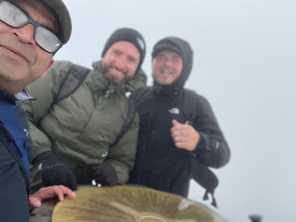 Home &amp; dry!! Our CARLISLE® team - Sure Striders - conquered Snowdonia today for the #LRWA Charity Challenge for LandAid! Huge thanks to all supporters! 🙌 Donate here: lnkd.in/eVRswj5P