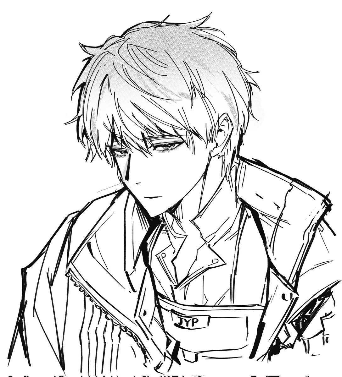 isommmm_'s tweet image. LOOK AT WHAT MY SWEETEST FRIEND @yeona532113 DREW TO ME ITS TAICHOU (BUT FROM JYP LMAOO) 🥹🥹