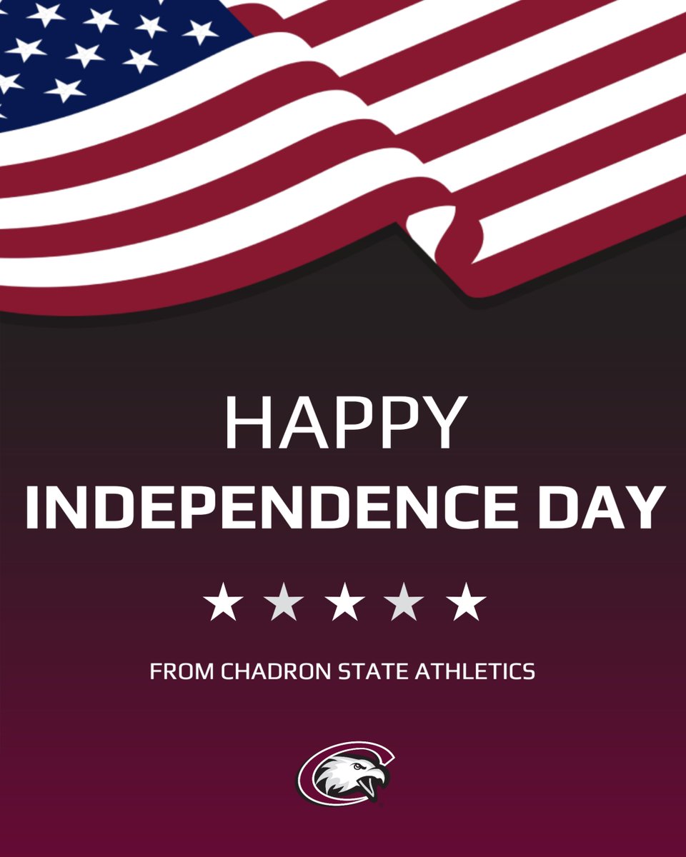 From all of us at CSC Athletics, have a happy 4th!