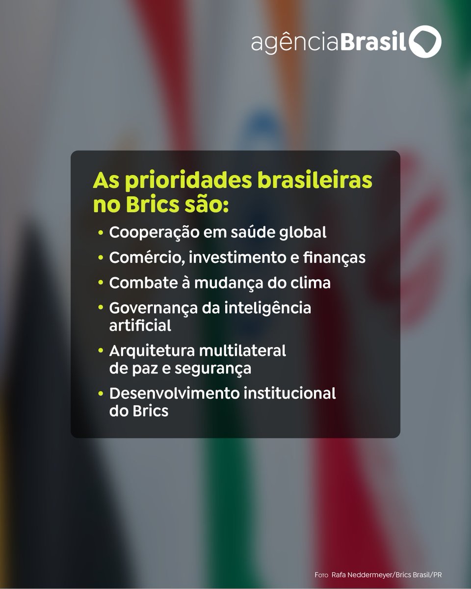 CÚPULA DO BRICS NO BRASIL | O MAM no Rio de Janeiro vai ocupar novamente cenário de destaque no palco das relações internacionais. No domingo (6) e na segunda-feira (7), será realizada a reunião de Cúpula do Brics, sob a presidência brasileira. 

Leia: trk.ebc.com.br/VXLf7