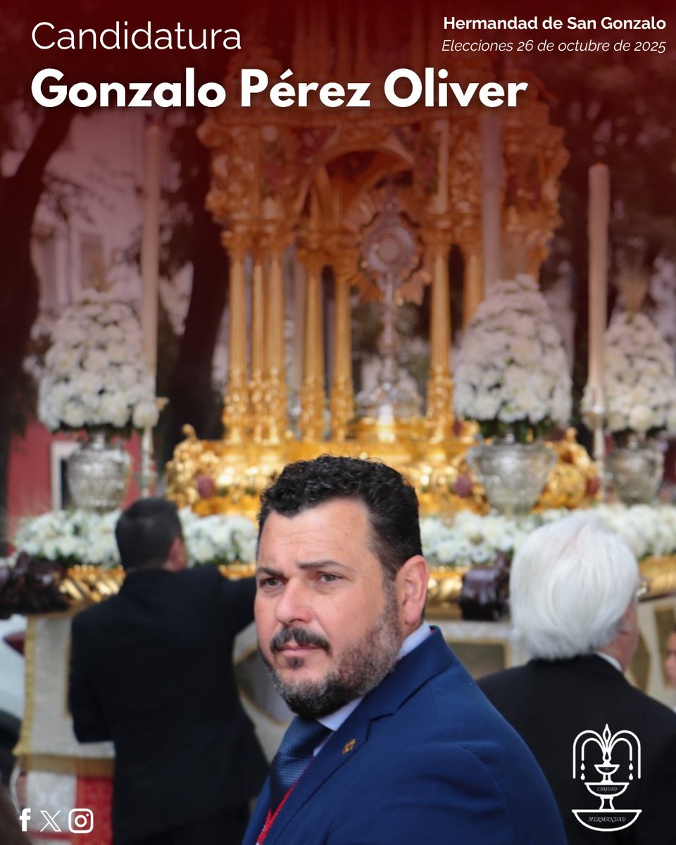 Queridos hermanos/as y amigos/as. Desde hoy quiero hacer público mi deseo e intención de concurrir al cargo de Hermano Mayor en las próximas elecciones de mi Hermandad de San Gonzalo.

Desde ya estoy a vuestra disposición

#CandidatoGonzaloPerezOliver
#UniendoPasadoPresenteFuturo