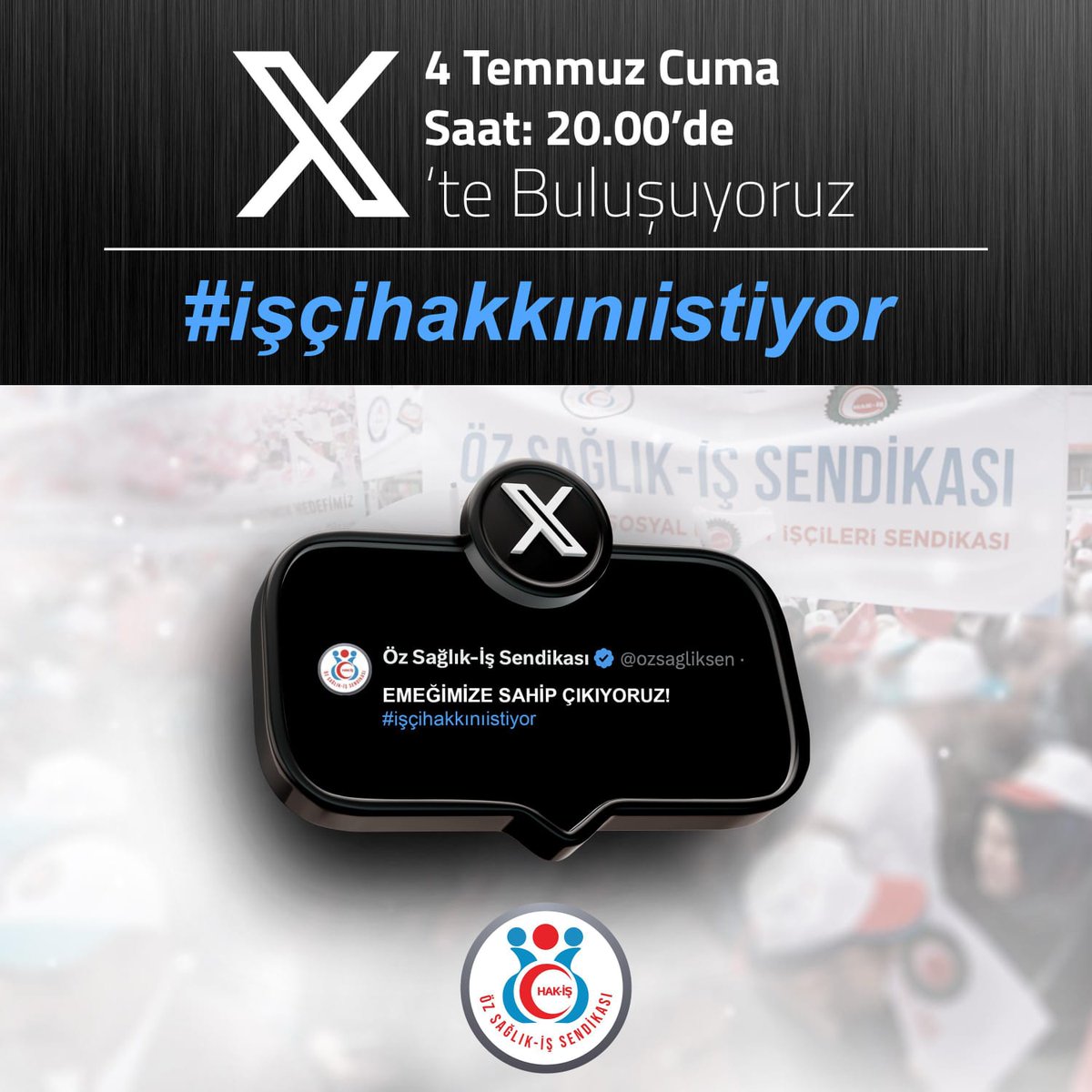 KÇP Teklifiniz çalışanı değil, işvereni koruyor!  #işçihakkınıistiyor <a href="/RTErdogan/">Recep Tayyip Erdoğan</a> <a href="/isikhanvedat/">Prof. Dr. Vedat Işıkhan</a> <a href="/iletisim/">T.C. İletişim Başkanlığı</a> <a href="/memetsimsek/">Mehmet Simsek</a>