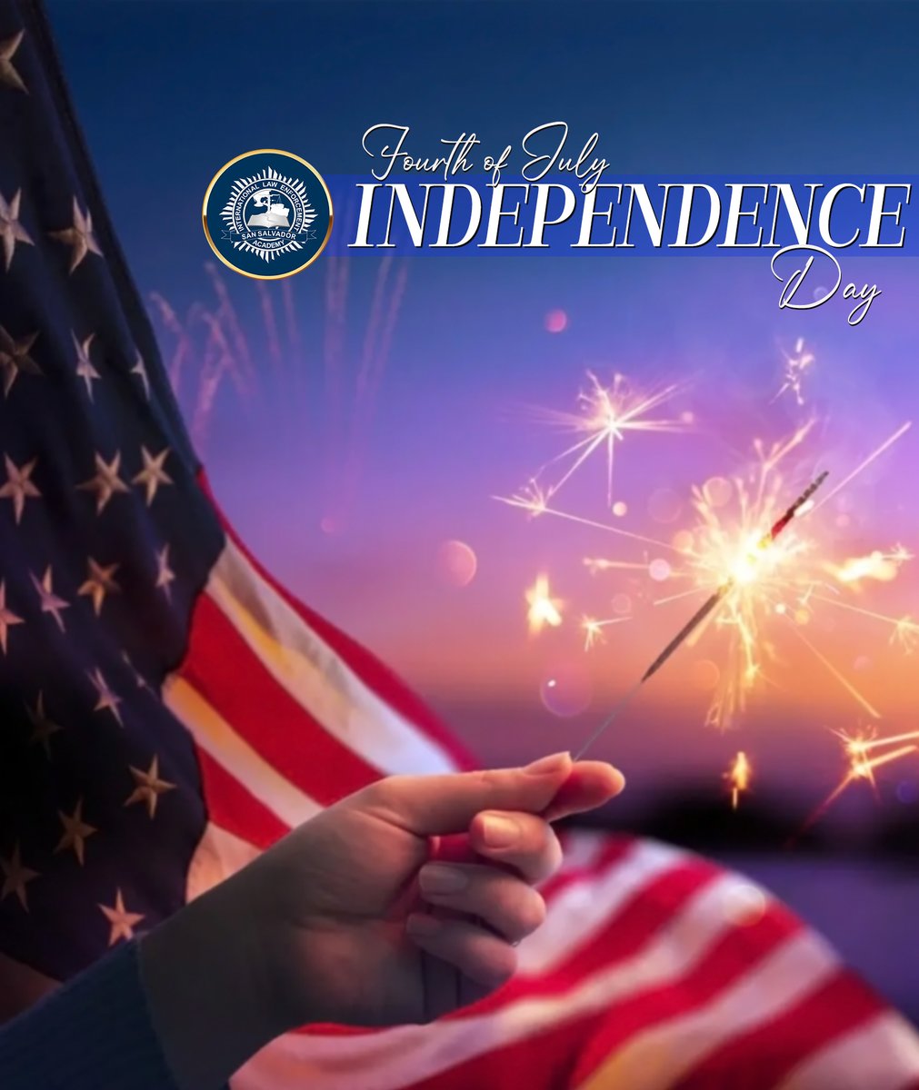 ILEASanSalvador's tweet photo. ยกFeliz Dรญa de la Independencia a nuestra naciรณn hermana Estados Unidos de Amรฉrica!
#happyforthofjuly๐บ๐ธ https://t.co/X3I3aeJHXV
