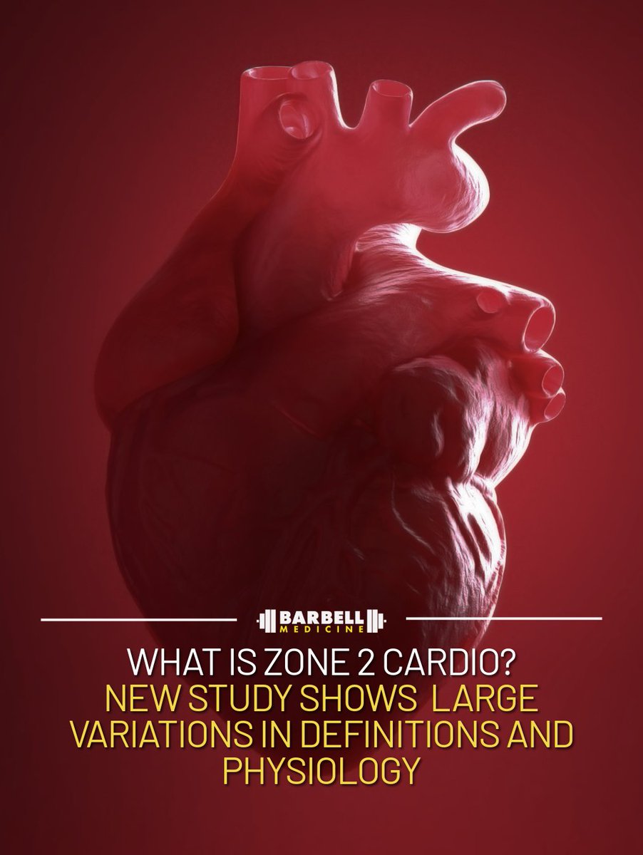 Zone 2 cardio has become very popular. As part of the 5-zone model of exercise intensity, many influencers say it's the optimal intensity to improve cardiovascular fitness and burn fat. However, zone 2 has many definitions and research suggests it may not live up to the hype. 🧵