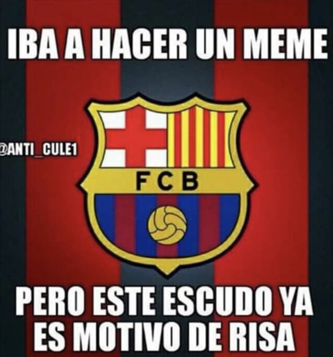 bono_jluis's tweet photo. @As_TomasRoncero Más que un club, son un meme https://t.co/YGnsTIIkZF