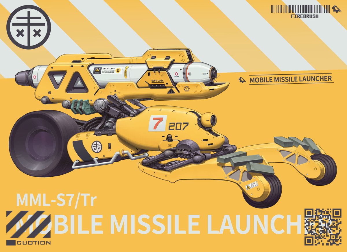 rlawodn40's tweet image. MML-S7/Tr
MOBILE MISSILE LAUNCHER