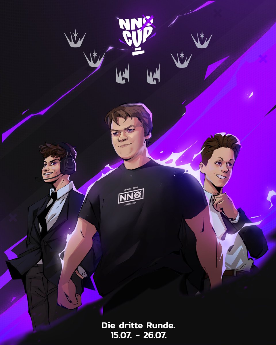 So, jetzt ist dann aber genug mit den ganzen internationalen Amateurturnieren!

Die besten Streamer Teams gegen die Profis aus der LEC - die dritte Auflage des NNO CUPs ist da!🔥

Stay tuned, am 15.07. geht's los👀