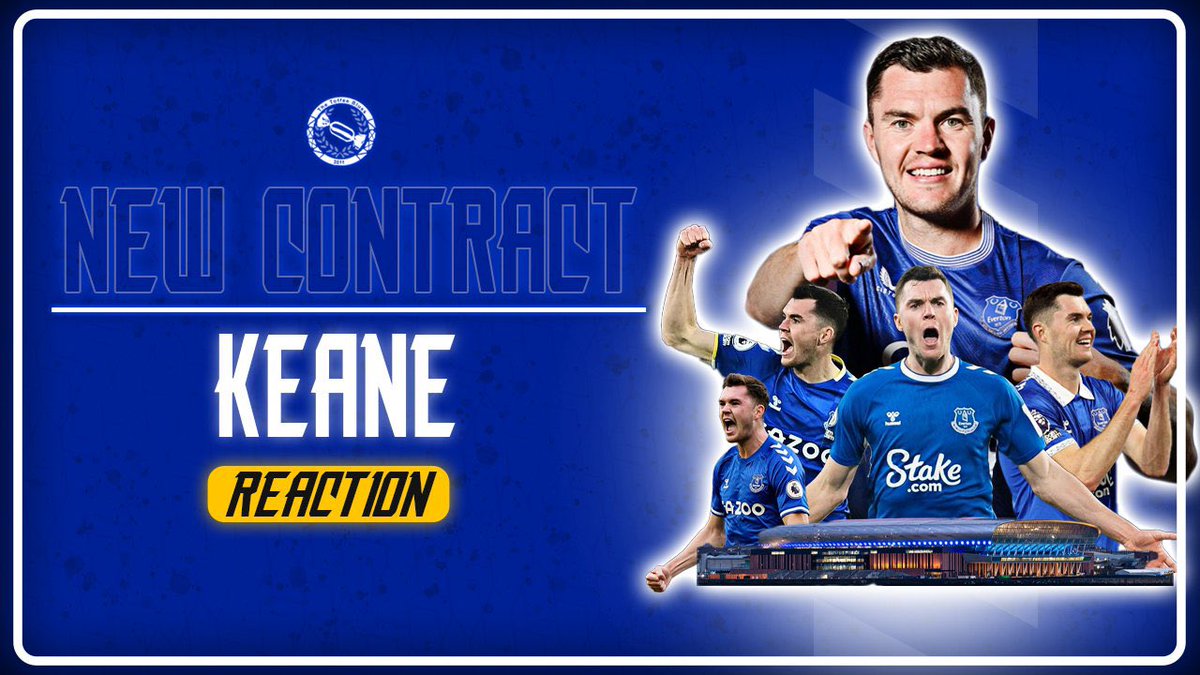 🚨KEANE SIGNS NEW EVERTON CONTRACT! | REACTION - <a href="/olliehayes_/">Ollie</a> brings you his thoughts on Keane staying at Everton

Thoughts on the news blues?

👇Watch Now👇
youtu.be/pxKLsDAxDd8?si…