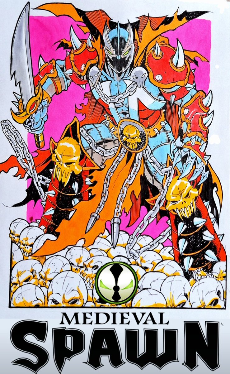 #spawn #spawncomics #toddmcfarlane #toddmcfarlaneproductions #spawnuniverse #ozstudios #medievalspawn