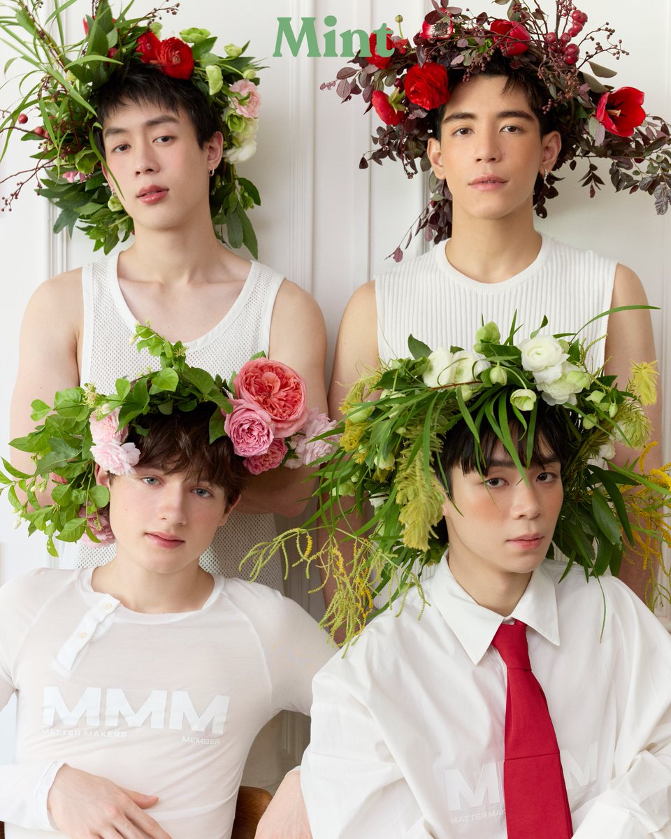 คิ้วท์ไม่ไหว! จัดมาอีกภาพแฟชั่นเซ็ตสุดน่ารักของ 4 หนุ่ม #GELBOYS ‘นิว-ไป๊ป-พีเจ-เลออน’ ใน #MintDigitalCover ประจำเดือนกรกฎาคม ชวนกันมาเติมเต็มเสน่ห์ความหอมกันยกแก๊งกับน้ำหอมเลเยอร์ออกใหม่จาก Twelve Plus กับน้ำหอม 3 กลิ่นเด่น Spell Bound, Vivid Cherry และ Pure Skin