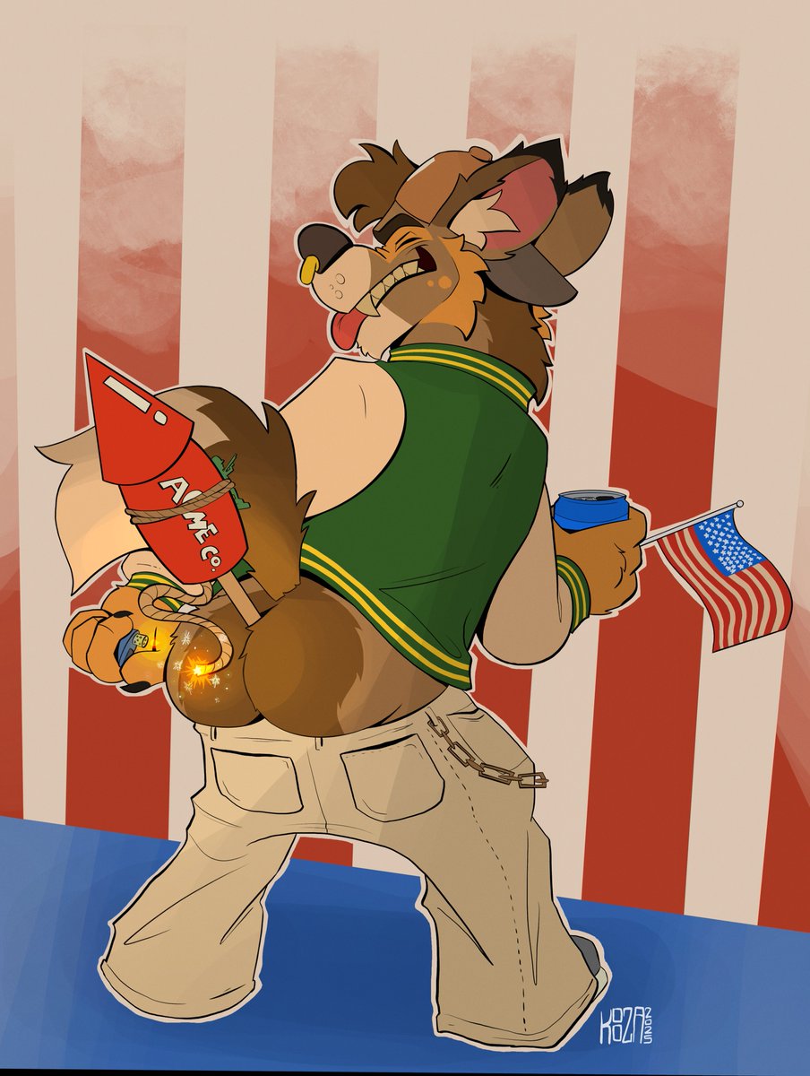 This dumbass is ready for Fourth of July 🇺🇸🎆

I bet nothing bad will happen at allll