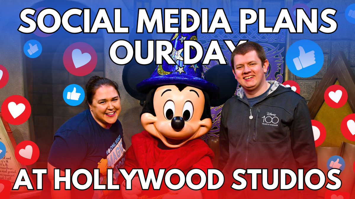 In this week's vlog, we handed over control of our Disney day to YOU! We let my followers on Instagram decide everything – from where we start, to what we eat, and which rides to hit. The result? A wild, magical adventure through Hollywood Studios! 📱

youtube.com/watch?v=tQxToG…