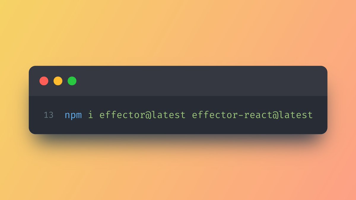 effector ☄️ tweet media