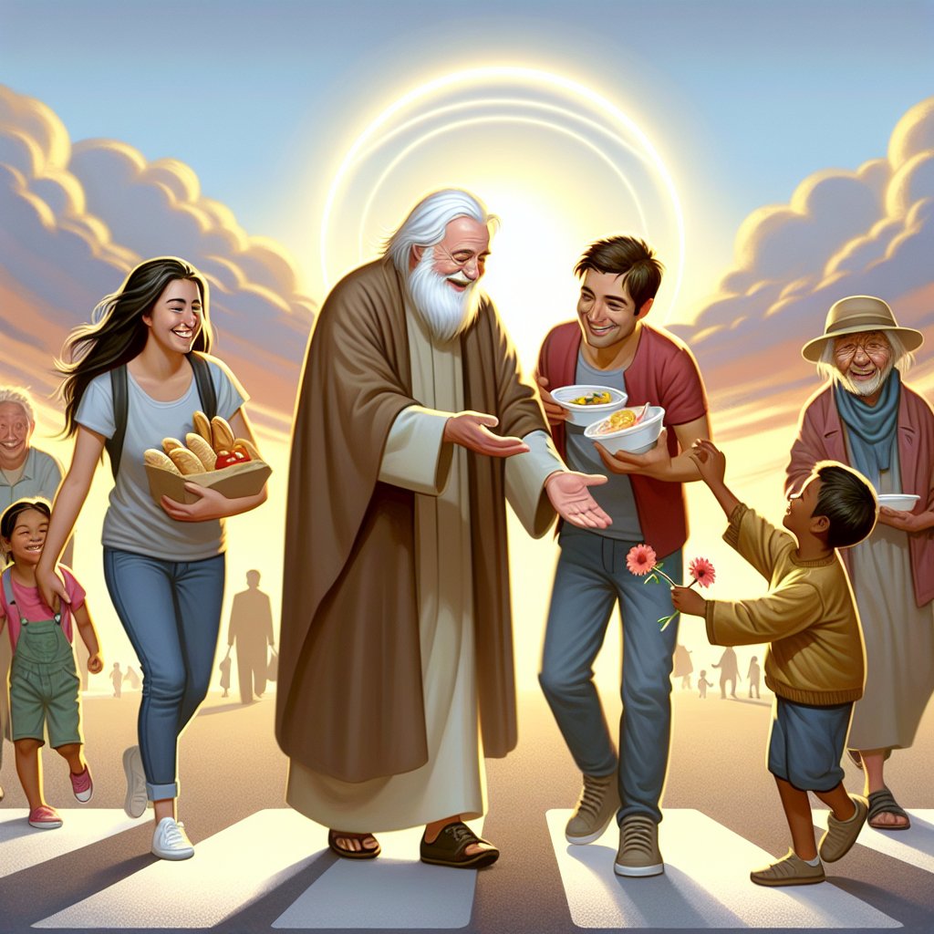 ConfirmedAnselm's tweet image. 🕊️ 'Truly I say to you, as you did it to one of the least of these my brothers, you did it to me.' (Matt 25:40) Every act of kindness is a step toward the Kingdom of God. Let’s embrace our call to social justice! #CatholicFaith #JusticeAndMercy