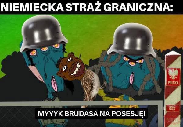 Tak wygląda granica Polski z Niemcami.