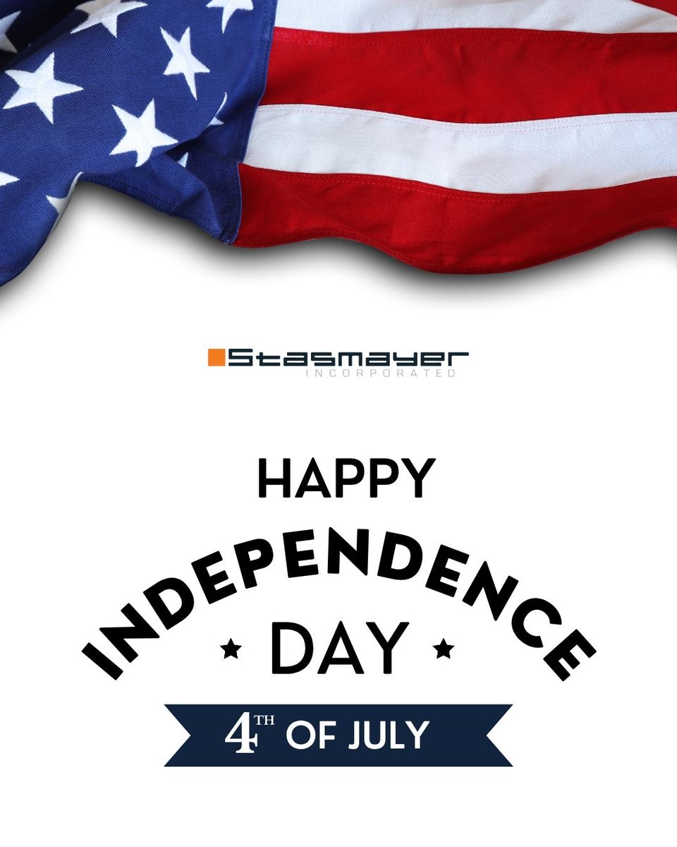 Wishing you a fantastic 4th of July from all of us at Stasmayer! 🎇 

843.612.1206 | stasmayer.com