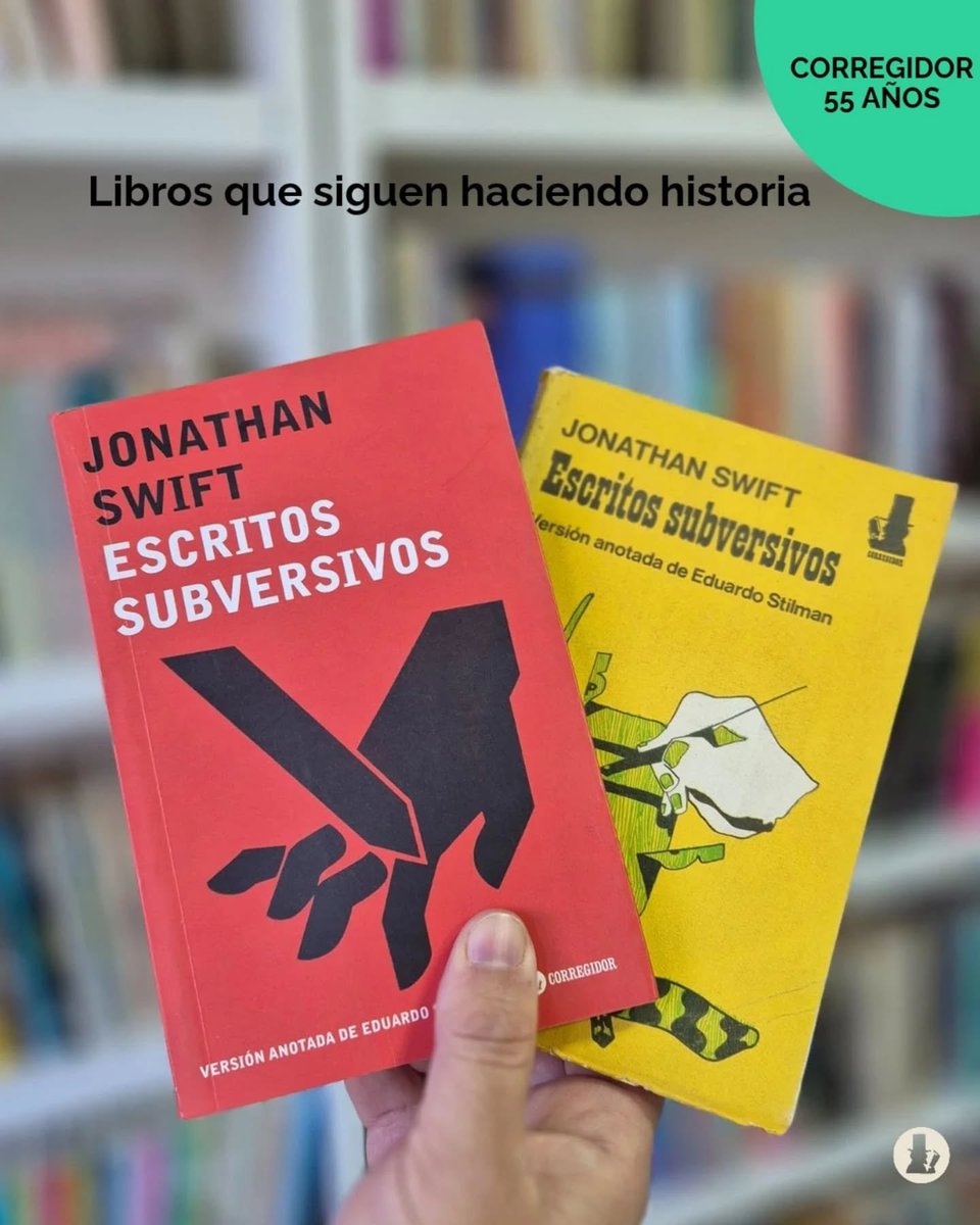 corregidorcom's tweet image. 🎉Cumplimos 55 años. Estos son algunos de nuestros libros que siguen haciendo historia y hoy llenan las bibliotecas de cada casa. Una vida de #buenoslibros
📚Sin libros no hay futuro posible📚
#claricelispector #jonathanswift #oscarwilde