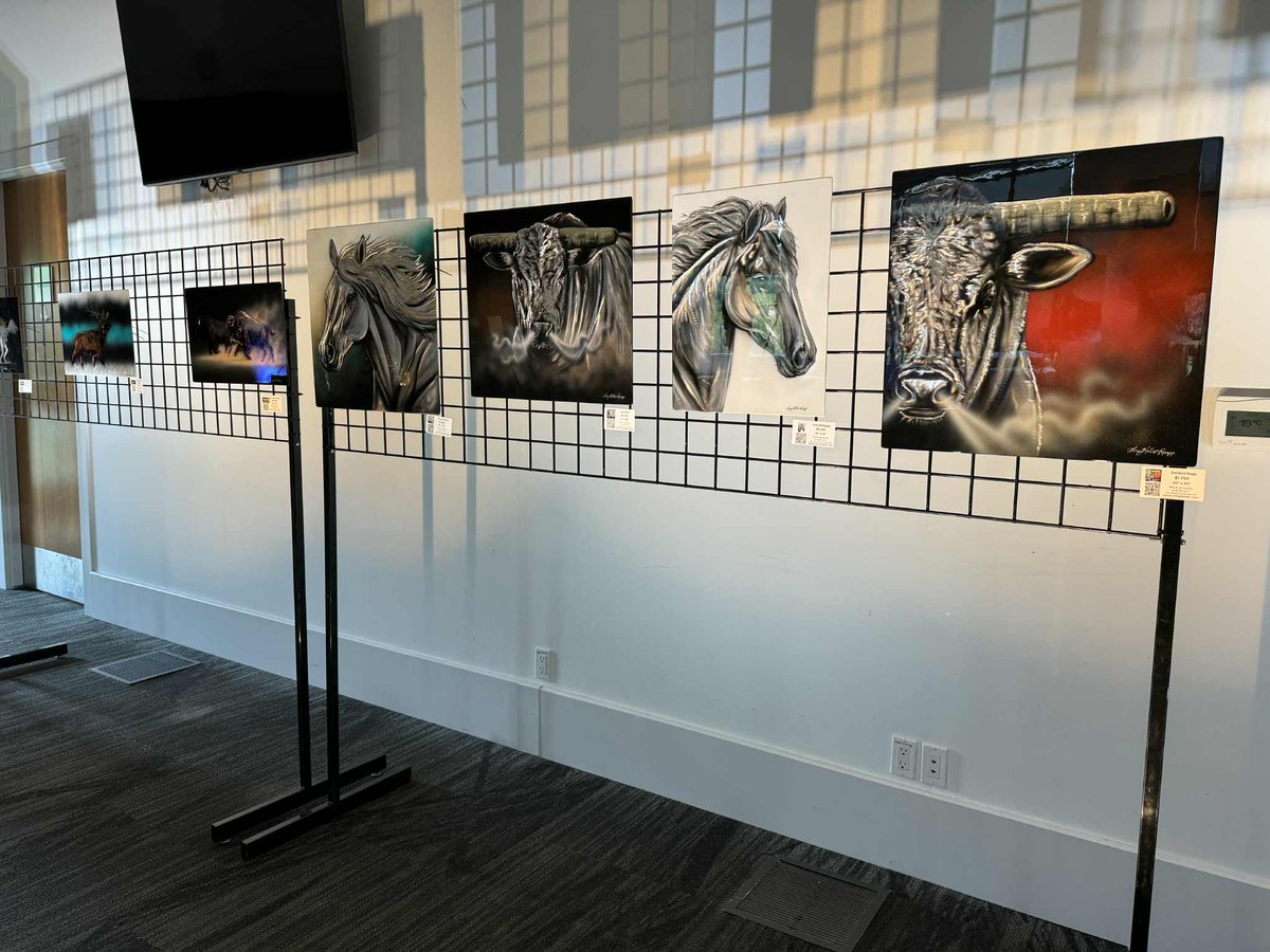 Today marks the official start of the Calgary Stampede - The Greatest Outdoor Show on Earth! 

If you're down there taking in all of the activities, stop by Amy Keller Rempp's beautiful booth at the Art Show. 

#RMWB @ucpcaucus @abdaniellesmith @brianjeanab <a href="/calgarystampede/">Calgary Stampede</a>