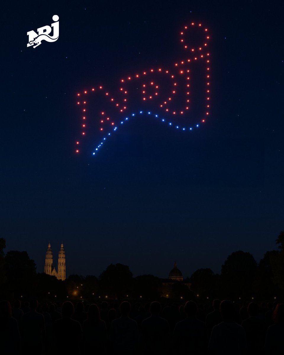 🎆 400 drones dans le ciel de #Tours le 14 juillet ! 🇫🇷
18h : DJ
22h45 : Spectacle de drones (15 min)
Jusqu’à 00h30 : DJ Set sous les étoiles
📍 Parc de la Gloriette
On vous a mis un avant gout en image et des suggestions pour <a href="/villedetours/">Ville de Tours</a> avec le logo #NRJ😉 ça claque hein ...