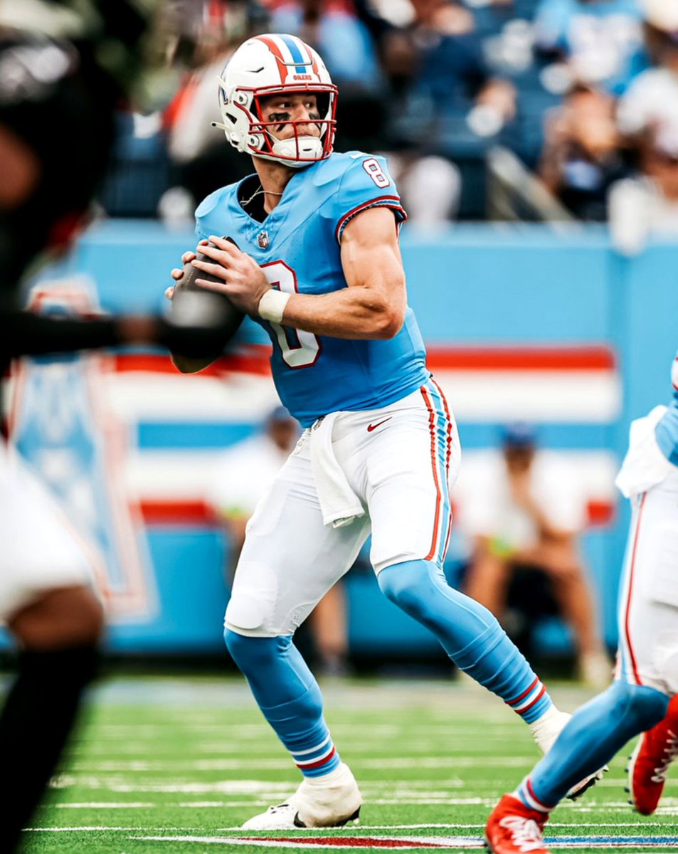 Red, White and Columbia Blue.

It should be mandated by NFL bylaws that these uniforms must be worn at least once every season.
