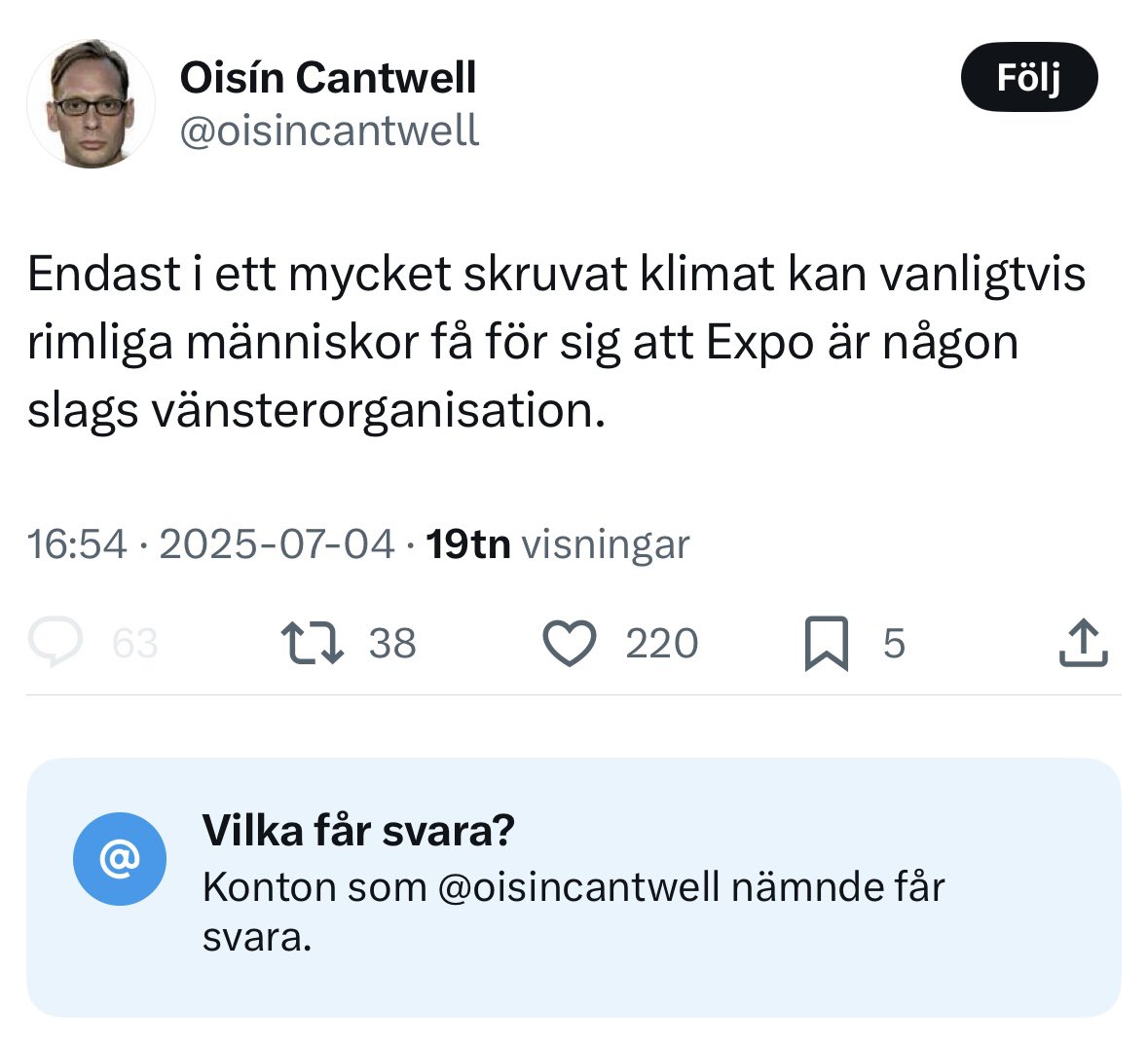 Fråga dig varför dessa motbjudande etablissemangskräk konstant skriver helt absurda saker och sedan stänger av kommentarerna.