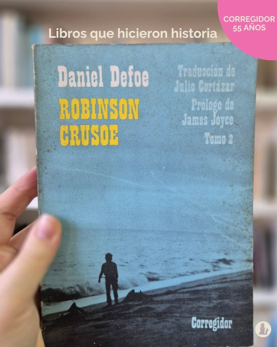 corregidorcom's tweet image. 🎉 Cumplimos 55 años. Estos son algunos de nuestros libros que hicieron historia y llenaron las bibliotecas de cada casa.
Una vida de #buenoslibros
📚Sin libros no hay futuro posible📚
#OsvaldoSoriano #AlejandraPizarnik #HaroldoConti #DanielDefoe