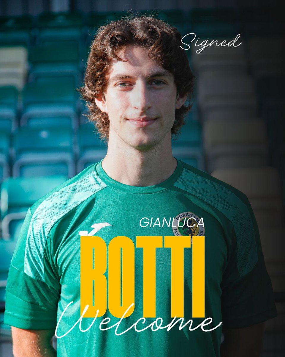 Horsham FC (@horshamfc) on Twitter photo Gianluca Botti signs!
Striker <a href="/gianlucazb23/">Gianluca Zanre Botti</a> joins the Hornets frontline for the 2025/26 season.
Read the interview 👇
horshamfc.co.uk/2025/07/04/gia… Gianluca Botti signs!
Striker <a href="/gianlucazb23/">Gianluca Zanre Botti</a> joins the Hornets frontline for the 2025/26 season.
Read the interview 👇
horshamfc.co.uk/2025/07/04/gia…