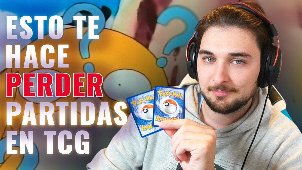 Me hace mucha ilusión subir este video, espero que el que lo vea intente aplicarlo , estoy seguro que os ayudara a mejorar 🫡

5 tendencias cognitivas que te hacen peor jugador en Pokemon TCG 

Dadle amor ❤️

youtu.be/ESistRGhXcA