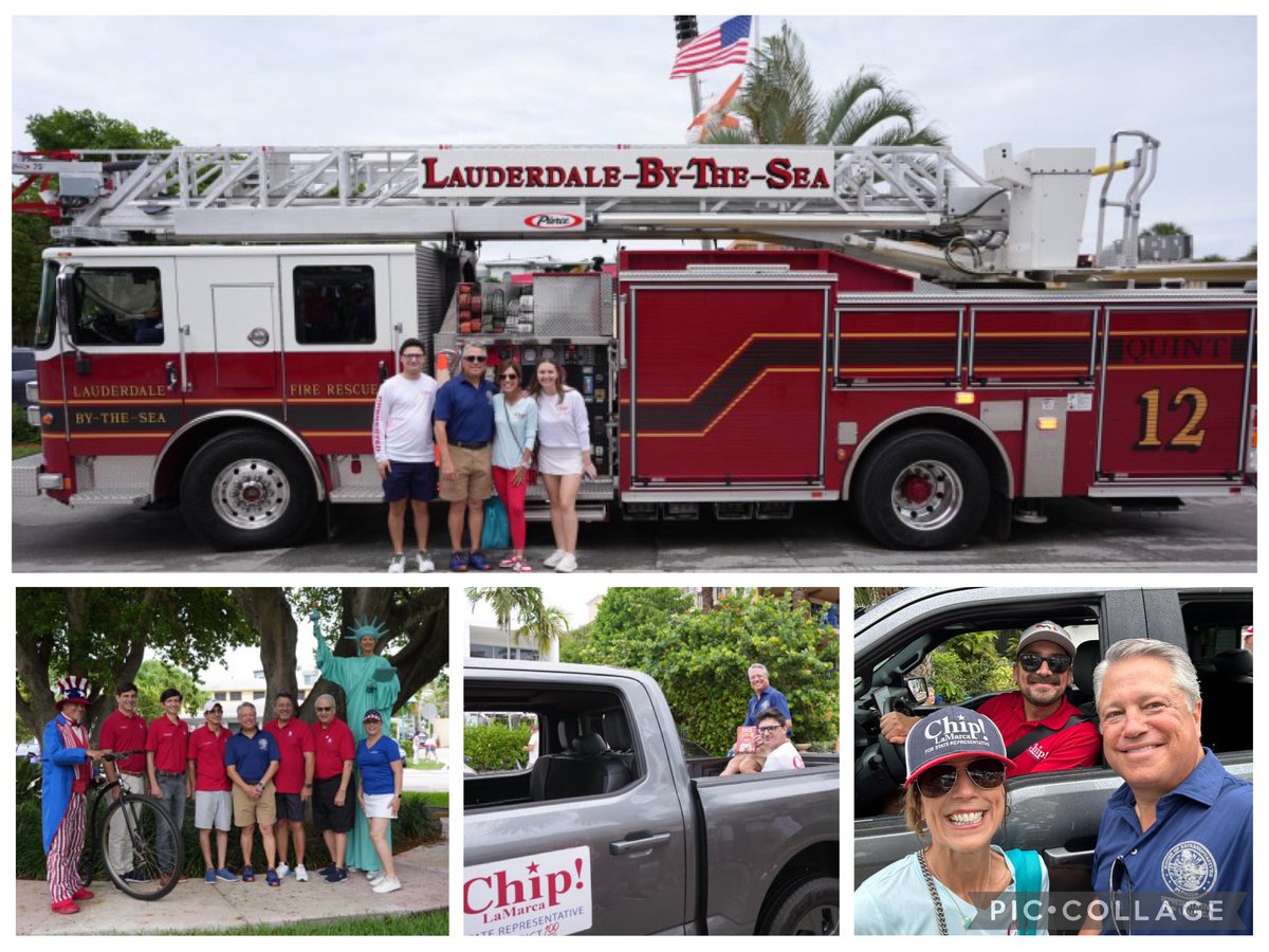 Happy Birthday America! 🇺🇸
It’s always a great parade in Lauderdale by the Sea, celebrating our great nation’s independence with the District 100 team.