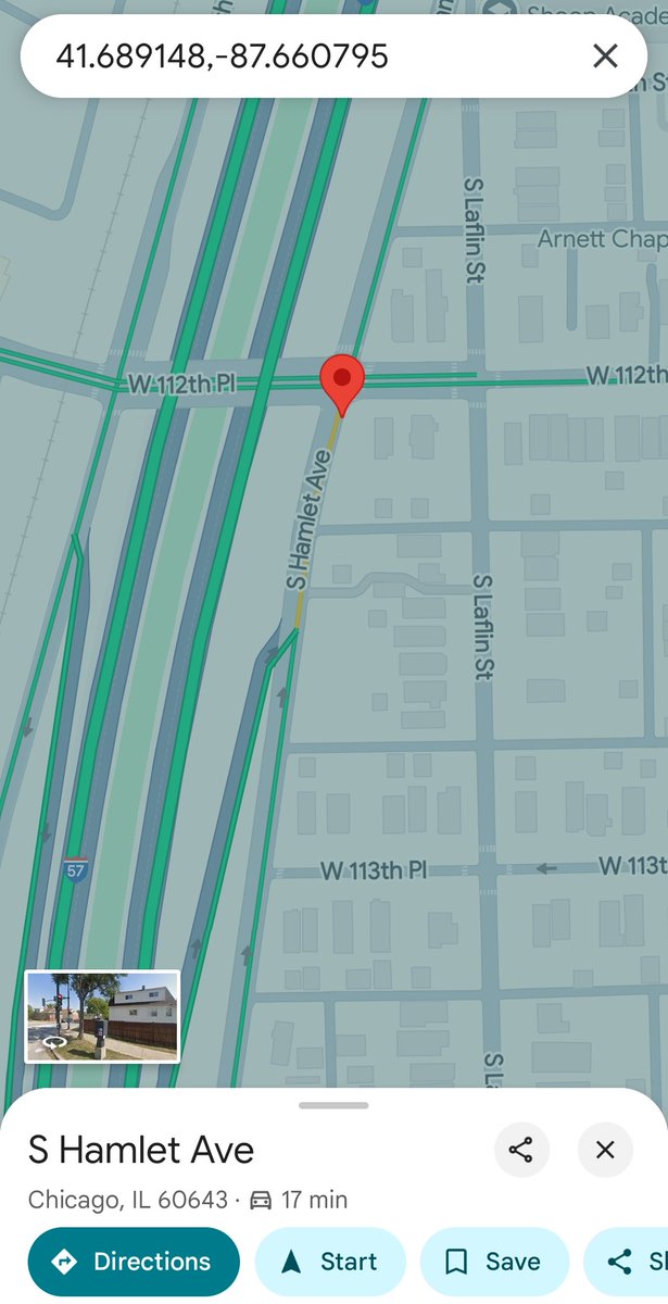 Armed robbery vehicle blue kia just crashed 112th near i-57 exit ramp northbound. Multiple suspects out. #ChicagoScanner #chicagonewslive