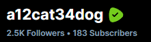 Today marks the day I hit 2.5k followers on <a href="/rumblevideo/">Rumble 🏴‍☠️</a>‼️

I love and appreciate my community so much, thank you! I truly don't know how to say it any other way💚

This is only the beginning of a very long journey I plan on having while being ONLY on Rumble🔥