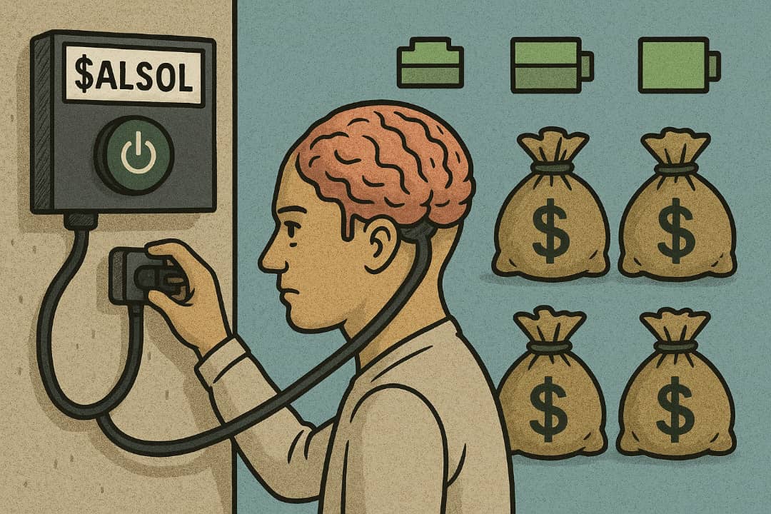 TheAlpha_0x's tweet photo. Plugged into the source… now my brain runs on solar-powered profits. 🧠⚡☀️
This isn’t just crypto. It’s $ALSOL intelligence.
While others scroll, I charge up. 💸📈
📍X: @ecosia50
📍 CA: 2gtYPiTJerBWjKqA97ponWHU9yymWC4GUoiP9Qrbi4rh
#ALSOL #SolarMoney #Next100x https://t.co/MXRUL73UvH