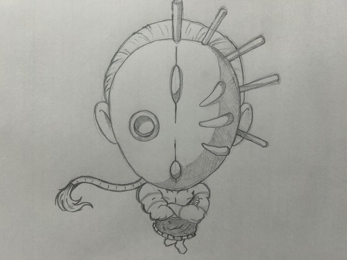 zanekyou's tweet photo. 何となく描いてみただけ… https://t.co/8hrjthQJ70