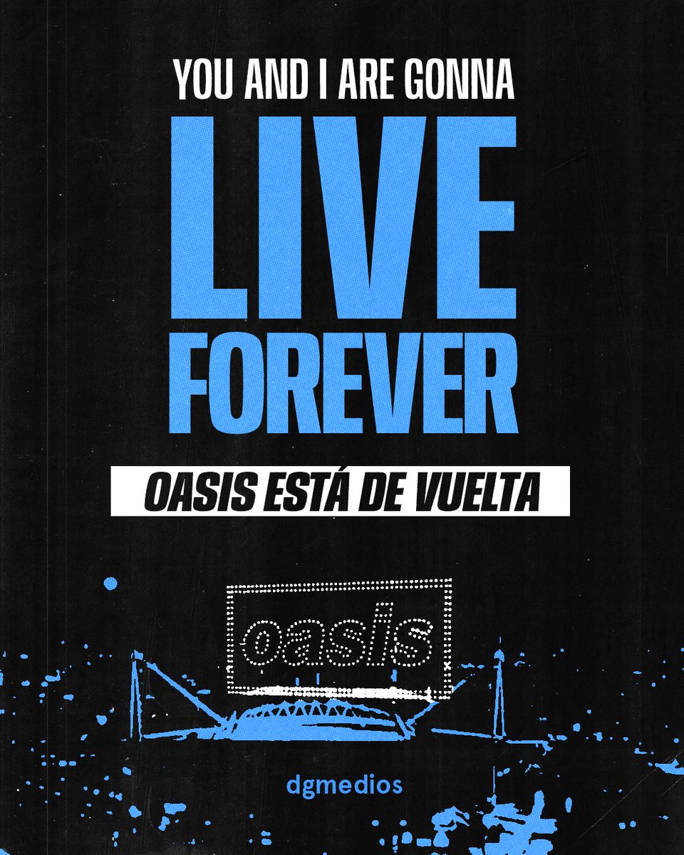 TODAY IS GONNA BE THE DAY: ¡<a href="/oasis/">Oasis</a> vuelve tras 16 años fuera de los escenarios! 💥

Este 19 de noviembre seremos parte de su legendario regreso a Chile con el Oasis Live '25 ❤️